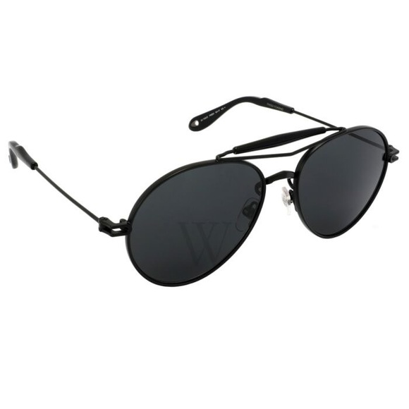 Givenchy GB7012/S Black Aviator Unisex Sunglasses - Picture 6 of 10